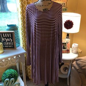 ✨SOLD✨Stripe Tunic